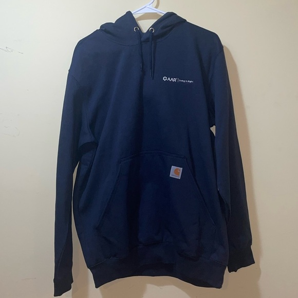 Men’s Carhartt K121 Loose Fit Midweight Hooded Sweatshirt Hoodie - Picture 1 of 6